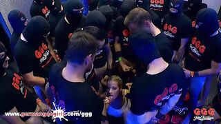 Beautiful Czech Women Ria Sunn hardcore cum gang bang