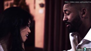 oriental cutie Cindy Starfall groaning on a strangers huge ebony