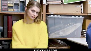 Big Tit Barely Legal Humiliated For Shoplifting