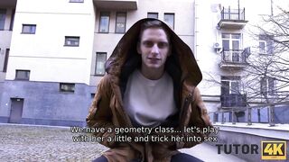 TUTOR4K. Boy forcd to view how friend fucks his MILF