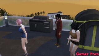 Boruto Cap four pool party ends into a irresistible group sex