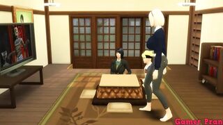 Naruto Boruto Cap four Boruto goes to sarada's room to