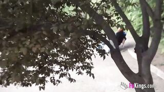 They agreed to be recorded inside the park after being