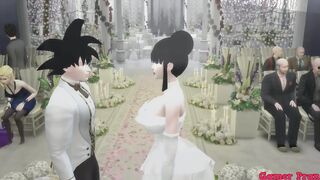 Milk's Marriage Episode one The Wedding of Goku and his