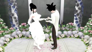 Milk's Marriage Episode one The Wedding of Goku and his