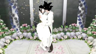 Milk's Marriage Episode one The Wedding of Goku and his