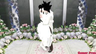 Milk's Marriage Episode one The Wedding of Goku and his