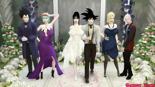 Milk's Marriage Episode one The Wedding of Goku and his