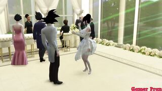 Milk's Marriage Episode one The Wedding of Goku and his