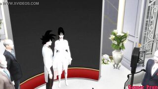 Milk's Marriage Episode one The Wedding of Goku and his