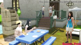Boruto series cap one Boruto makes a party many people