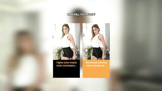 Realtor anal sex games with goddess slutty clients Veronica Leal,
