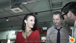 Slutty Miss Milf getting rough plowed into the butt into