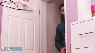 Hot Web Cam Bimbo (Kenzie Reeves) Seduces Her Stepdad (Charles Dera)