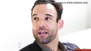 Isabel's asshole opens as Alex puts his gigantic dick