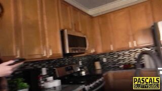 18 Yo submissive gets screwed and throats