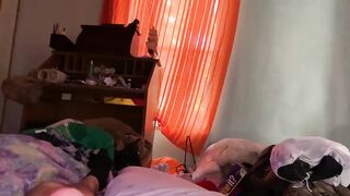 Step daughter stayed home from school and this is what