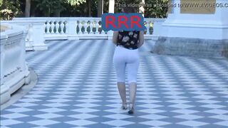 Butt Pants inside outdoor