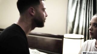 Gia Paige takes nasty friend's cocks into a double penetration