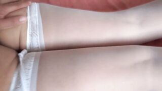 MY FIANCE'S SISTER MASTURBATES INTO OUR BEDROOM INTO FRONT OF