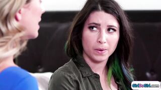 Big Titted MILF licks and rims her babysitter