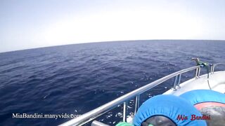 Mia bandini anal boned on long yacht and cummed