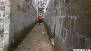 The Uncompleted Building That Girls Are Living Nude And Fuck