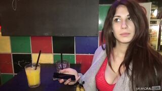 Pound the cunt of a freaky barely legal with long titties