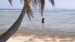 Steamy seaside sex