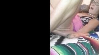 Web Cam Masturbation with a Carrot