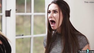 Careful cougar asks 19 year old step-daughter Cassidy Klein to take her
