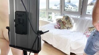 Anal backstage with big tit Amalia Davis 7