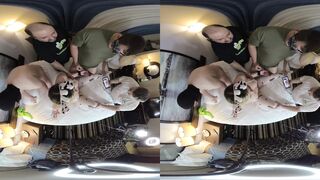 Virtual Reality 3D: one MIN TEASER FROM KENDRA LYNN GANG BANG into a