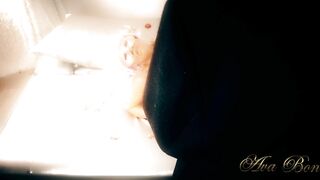Cummed on Super Sexy cougar Ava Bon inside Homemade Performance with Rose Petals