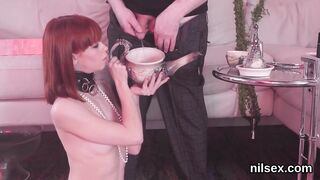 Feisty sweetie is taken into booty hole madhouse for painful