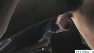 Blue Elf Teenie Fucks mature Cock