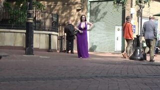 Purfect in Purple - Part 3 - Hugest natural hooters