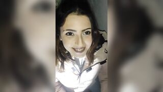 Deep Throat of my teens next door and creampie into her mouth