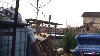 Real Red Fellatio Street Whore Outside No Condom Sex with Stranger