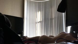 beauty young Asian goddess rides the best cock