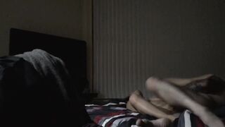 18 year old loves filling her tight Korean snatch