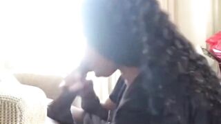 Candy cunt with mouth