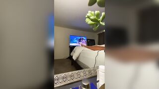sexy 19 yo with tight body undresses inside bedroom 1