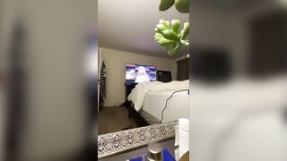 sexy 19 yo with tight body undresses inside bedroom 1