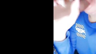 Extreme public oral sex Latina big booty huge breasts cummed