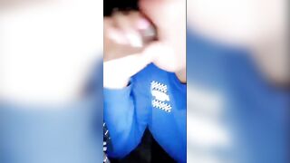 Extreme public oral sex Latina big booty huge breasts cummed