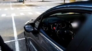 I PROPOSE TO A STRANGER TO HAND JOB HIM INTO HIS CAR