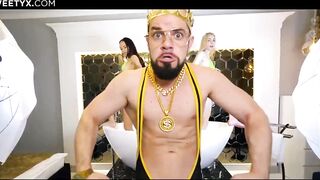 ASSPLAY and ASSFUCK in jacuzzi with two girls and JM