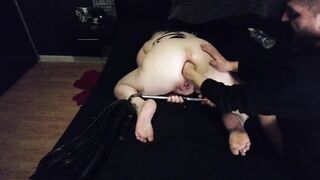 Bbw Sklavin twat Fisting und anal Training