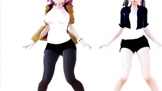 Mmd R18 Ghost Dance by Short Chan and her best Cum Dump